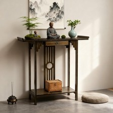 Tavolo Consolle 82 cm Tavolo Ingresso Tavolino Divano per Soggiorno Ingresso con Cassetto