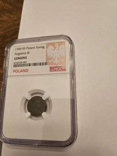 1749-55 Poland Szelag Augustus 111 NGC