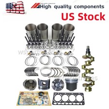 Overhaul Rebuild Kit Crankshaft For Kubota V3800 V3800di-t V3800t Engine （57mm）