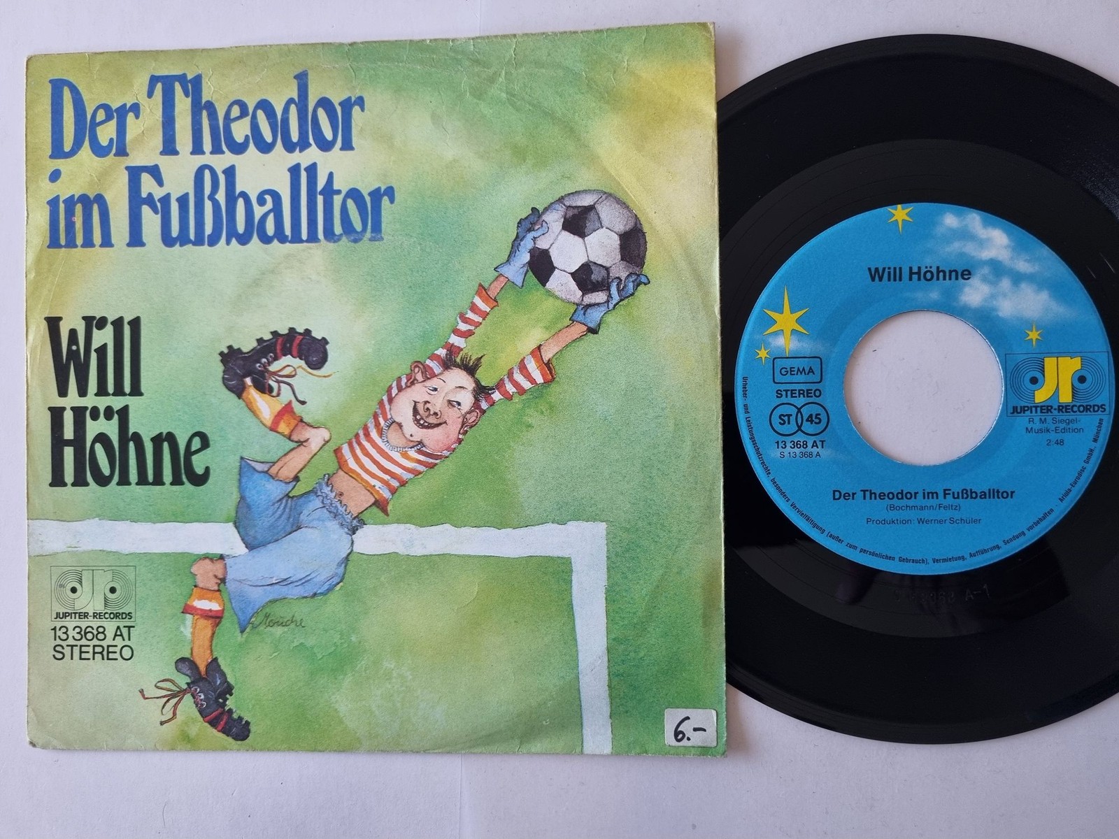 Will Höhne - Der Theodor Im Fußballtor 7'' Vinyl Germany