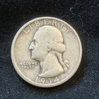 1934P Washington Silver Quarter - G Good to VG Very Good -Actual Coin 90% Silver