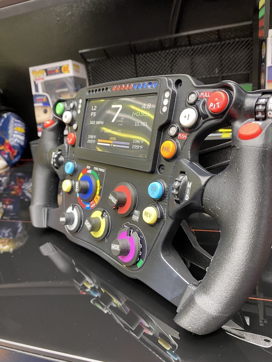Red Bull F1 Replica RB Full Scale Steering Wheel 3d Printed | eBay