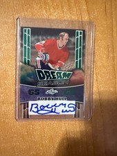 2025 Leaf Metal Hockey - Bobby Hull - Green Clear Acetate Dream Season Auto 4/6