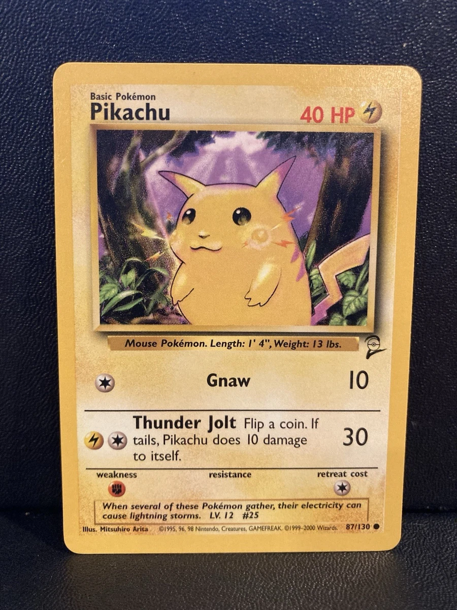 Pikachu yellowcheekピカチュウ 英語版 base set 2 Pikachu yellowcheekピカチュウ 英語版 base set 2 Pikachu
