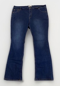 Woman Within Dark Blue Jeans Size 20W Tall