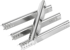 4 Pack Stainless Steel Heat Tents, Replacement for Charbroil Grills 463342119