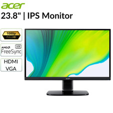 Acer 23.8" KB242YE Monitor LCD 100Hz 1920x1080 250Nit 1ms 100x100 Refurbished
