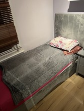 Ottoman Storage Bed with Mattress Single