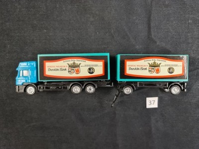 werbetruck 1:87, Schloss Bräu Stamsried, Brauerei, Bayern, Hängerzug, sehrSelten