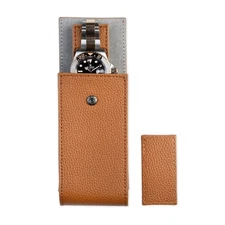 HOUSEOFHIGGINS Minimalist Watch Pouch – Premium Protection  Travel Storage Ca...