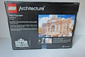 LEGO Architecture TREVI FOUNTAIN - 21020 - Box & Manual ~ Nice Used