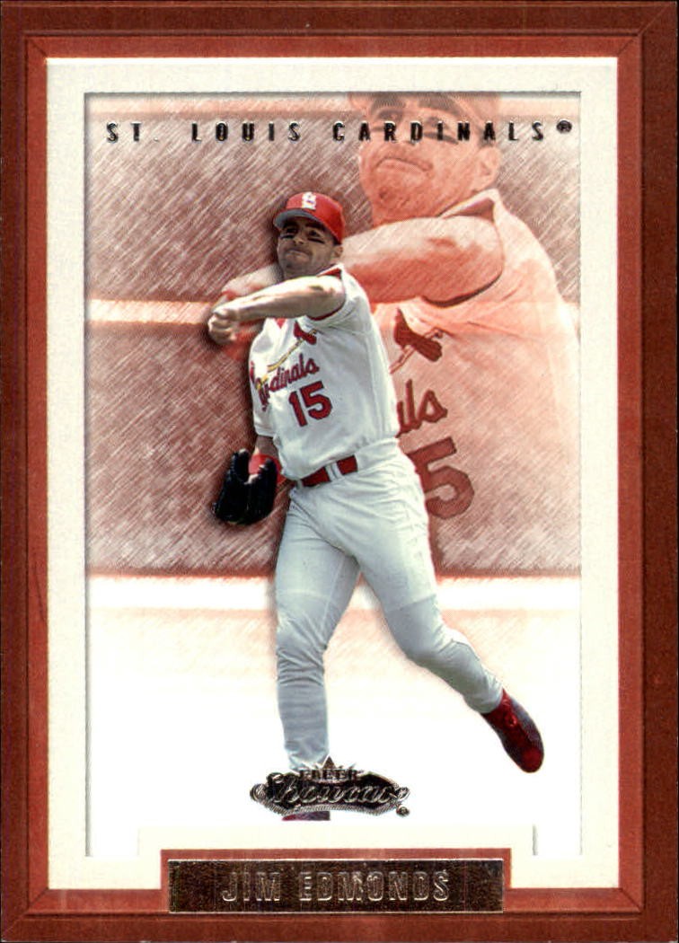 2002 Fleer Showcase #46 Jim Edmonds - BB