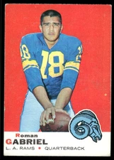 1969 Topps #125 Roman Gabriel - GOOD