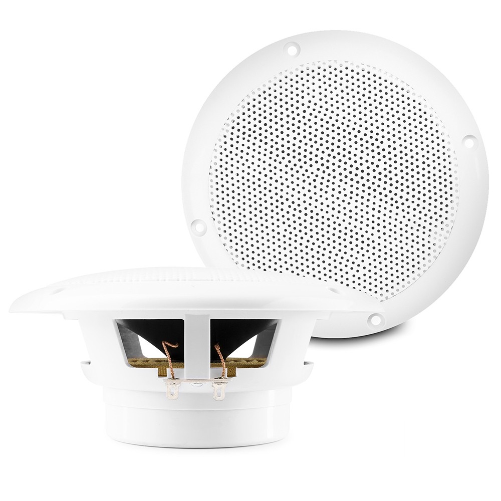 Vonyx 125.063 6.5"" Waterproof Ceiling Speakers IP44 - 100W, Home Audio System