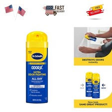 Dr. Scholl  s Odor-X ODOR-FIGHTING Spray-Powder  All-Day Odor Protection and...