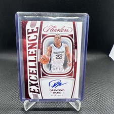 DESMOND BANE 2023-24 PANINI FLAWLESS EXCELLENCE SIGNATURES RUBY AUTO /15