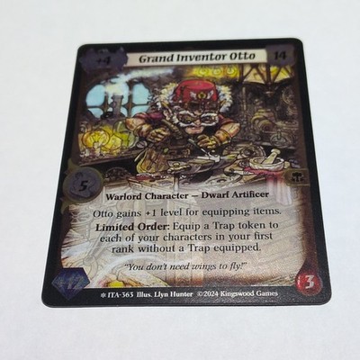 Warlord - Into the  Accordlands - Ks - Grand Inventor Otto - EA RF