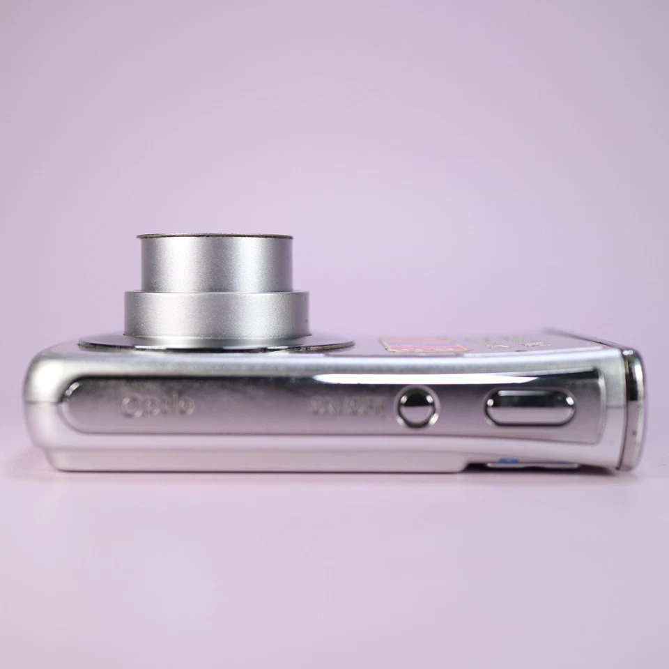 Pentax Optio M40 8.0MP Compact Digital Camera Silver Tested - Image 4 of 4