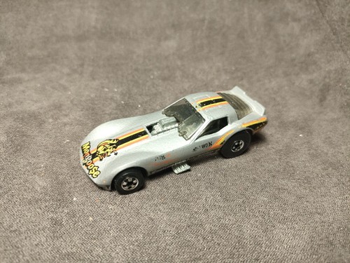 Vintage 1977 Mattel Hot Wheels Tom Mongoose McEwen Funny Car Corvette Dragster