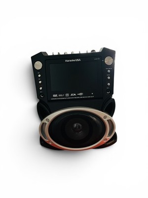 Karaoke USA GF844 DVD Karaoke System with 7 inch Screen