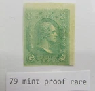 nystamps US Stamp # 79 Mint Proof Rare      A10x2382