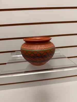 Collectible Decorative Vase, Native American Style