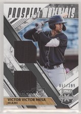 2019 Elite Extra Edition Dual Prospect Materials Black Victor Victor Mesa n1u