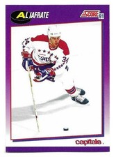 AL IAFRATE 1991-92 SCORE CARD NEAR MINT+ CONDITION