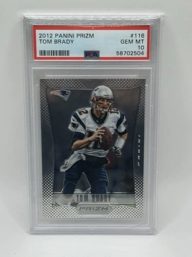 2012 Panini Prizm - Tom Brady #116 PSA 10