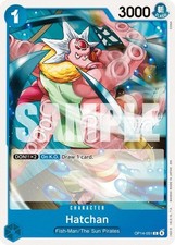 NM-Mint, English One Piece Hatchan - OP14-051 - C The Azure Sea's Seven (OP14) (