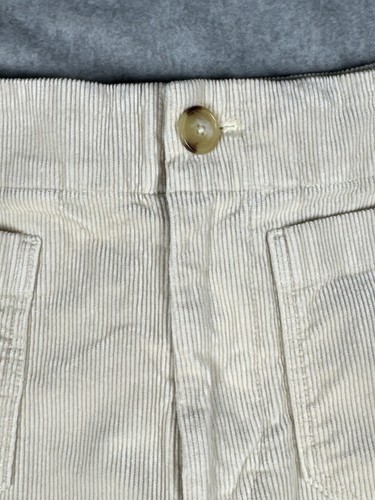 Maeve Anthropologie Colette Cordhose creme weites Bein kurz Damen 29 - Bild 5 von 16