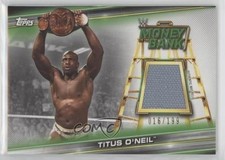 2019 Topps WWE Money in the Bank Superstar Mat Relics 16/199 Titus O'Neil 0b2