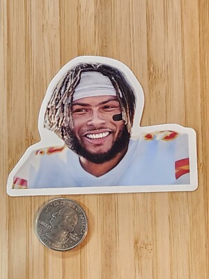  Tyrann Mathieu STICKER New Orleans Saints Chiefs Football LSU Tigers