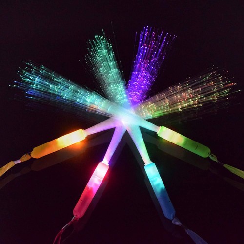 12pcs Glow Sticks Party Supplies, 3 Modes Colorful Flashing LED Light Up Glow... - Picture 3 of 7