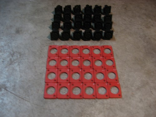 24 channel 48 piece. WhirlWind XLR snake input connectors. 24 count. Numbered. - Picture 4 of 11