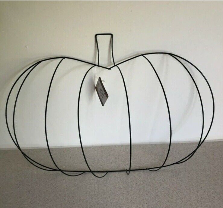 Mesh Pumpkin Pumpkin Shaped Wire Wreath Form Pumpkin Shaped 3D
