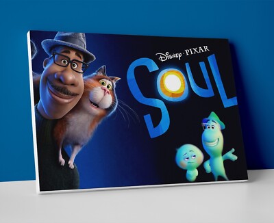Soul Movie Poster or Canvas -  Disney Pixar