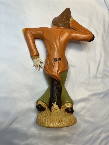 Vintage 1970 Wizard of Oz Scarecrow Ceramic Figuring 14” Mid Century Catalog - Picture 7 of 16