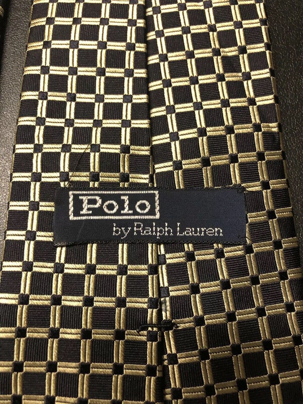 Men Polo Ralph Lauren Silk Tie (R-55) - image 4