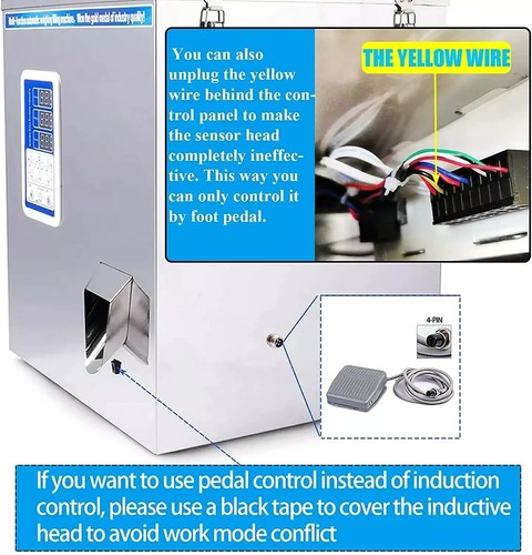 Powder Filling Machine Automatic Weighing Filler Particle Sub Package Device - Picture 3 of 9