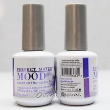 LeChat Perfect Match MOOD - MPMG54 ROYAL ORCHID Color Changing Gel 2017 MPMG 54