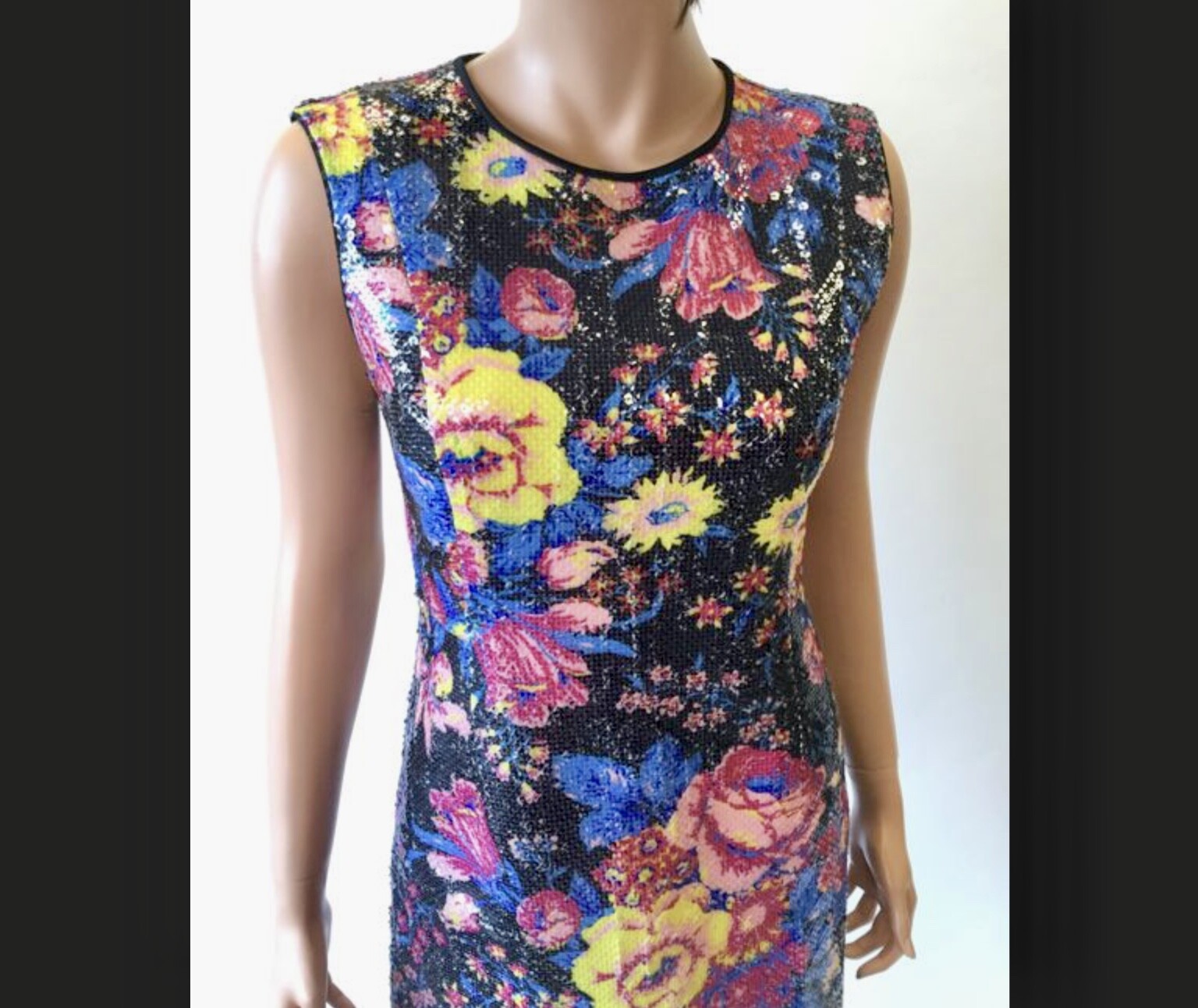 raegan halo neck dress