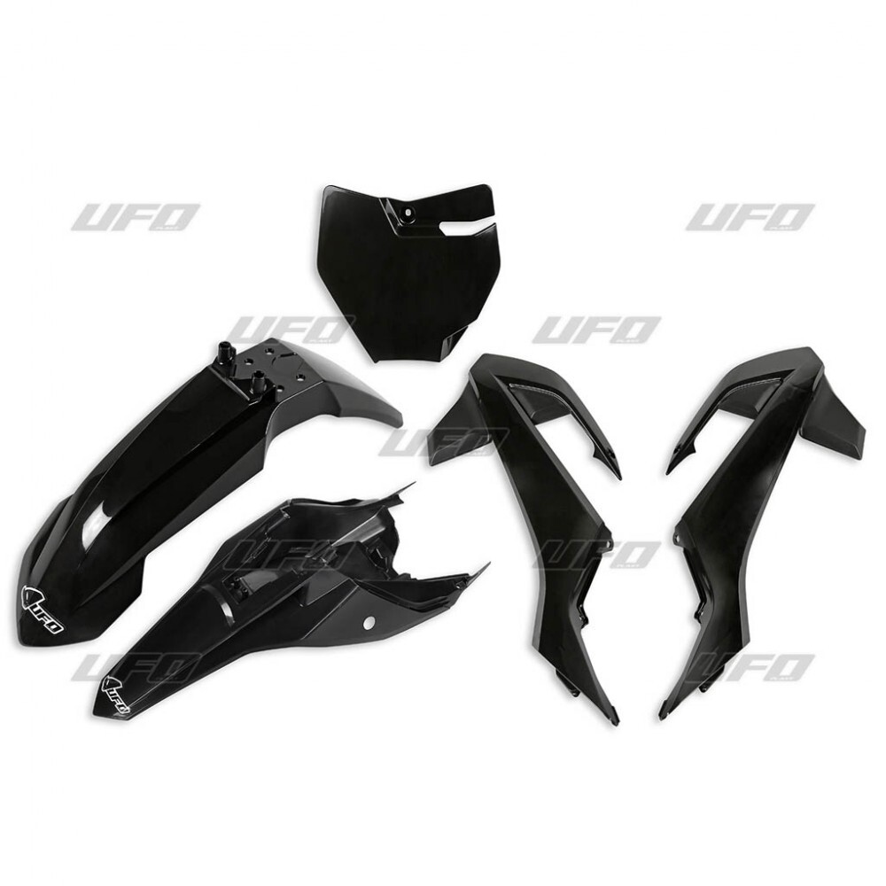 Kit plastique noir pour KTM SX 65 années 2016 à 2023