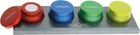 Horotec 17.106 Assortment of 4 anodized aluminum oil cups with ceramic cups
