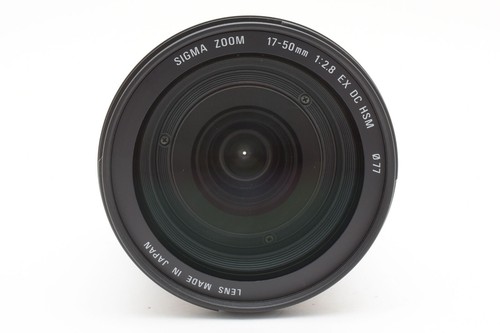 Lente zoom Exc Sigma 17-50mm f2.8 EX DC HSM para Sony negro con estuche / cap... - Imagen 2 de 10