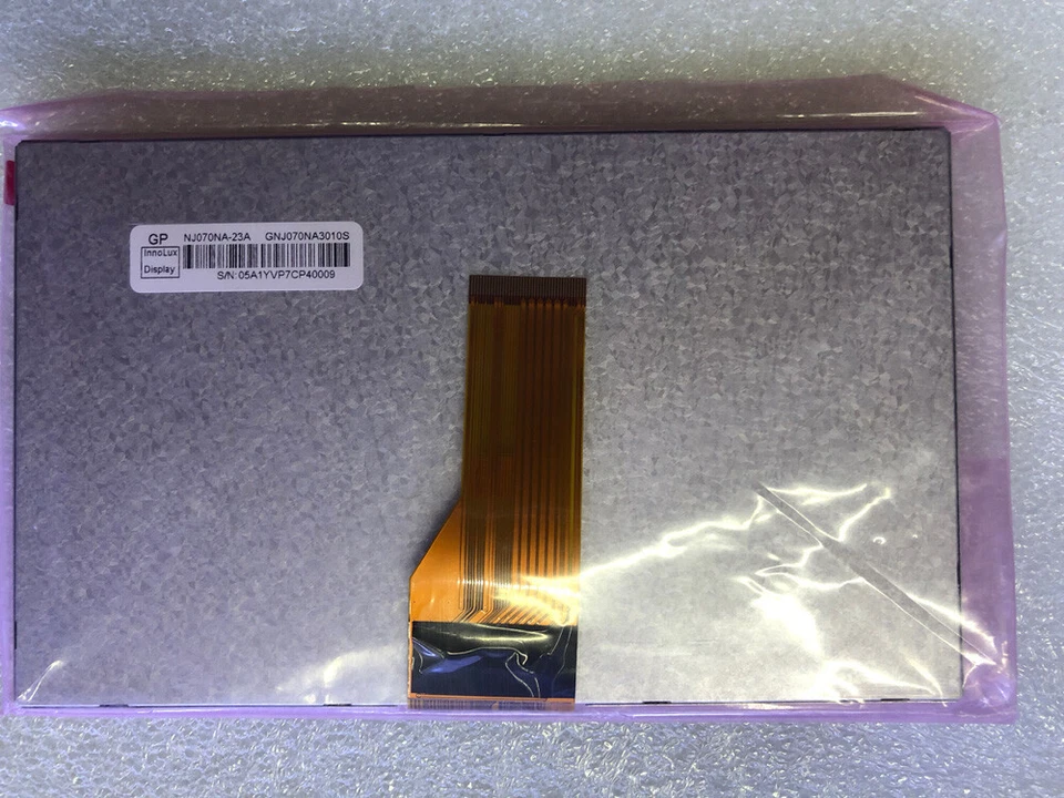 Innolux NJ070NA-23A , 7 inch TFT-LCD Panel,  1024×600 WSVGA 16:9 - Image 2 of 2