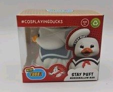 TUBBZ Mini Stay Puft Collectible Vinyl Rubber Duck Figure - Official Ghostbuster