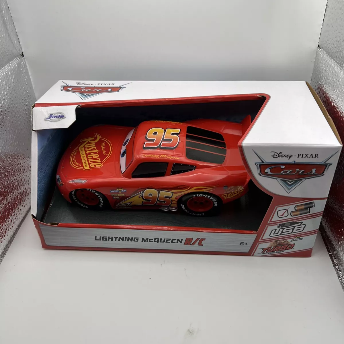 NWT Red DisneyPixar Cars Lightning McQueen #95 Brazil