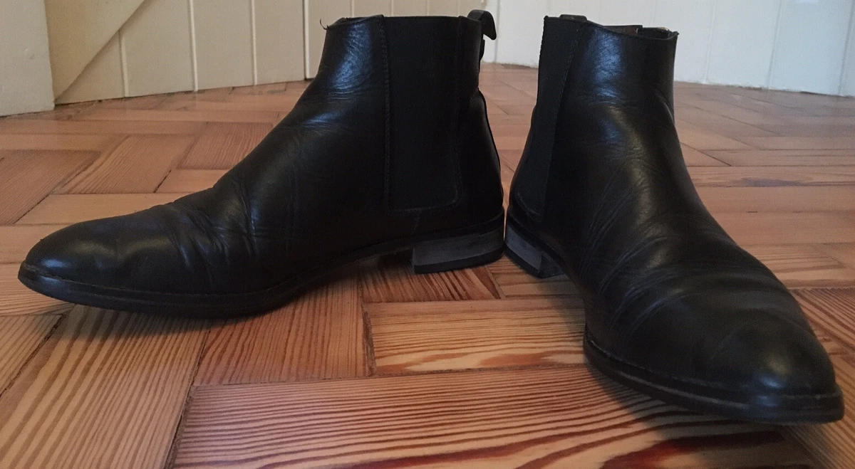 Massimo dutti top chelsea boots
