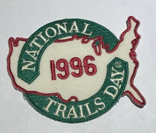 1996 National Trails Day PAtch Mint MC4